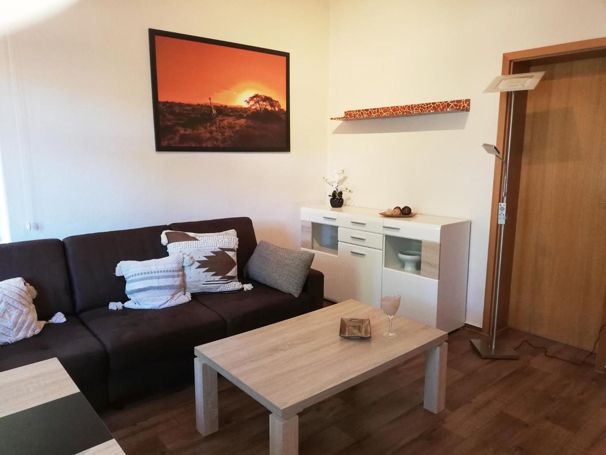 Ferienwohnung Und Pension "Zur Aue" Konigsbruck Dış mekan fotoğraf